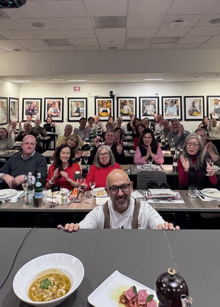 Angelo Pumilia e classe di allievi