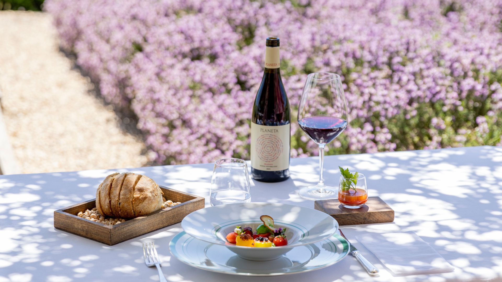 La Foresteria pranzo giardino primavera